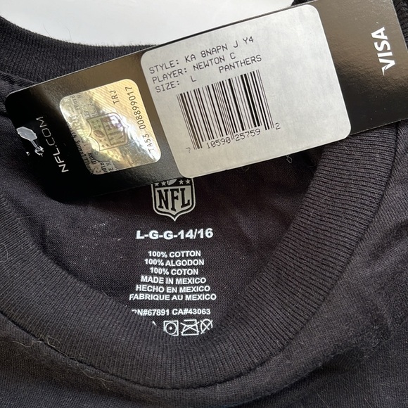 NFL panthers newton 1 T - Picture 3 of 3